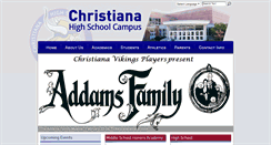 Desktop Screenshot of christianahs.org